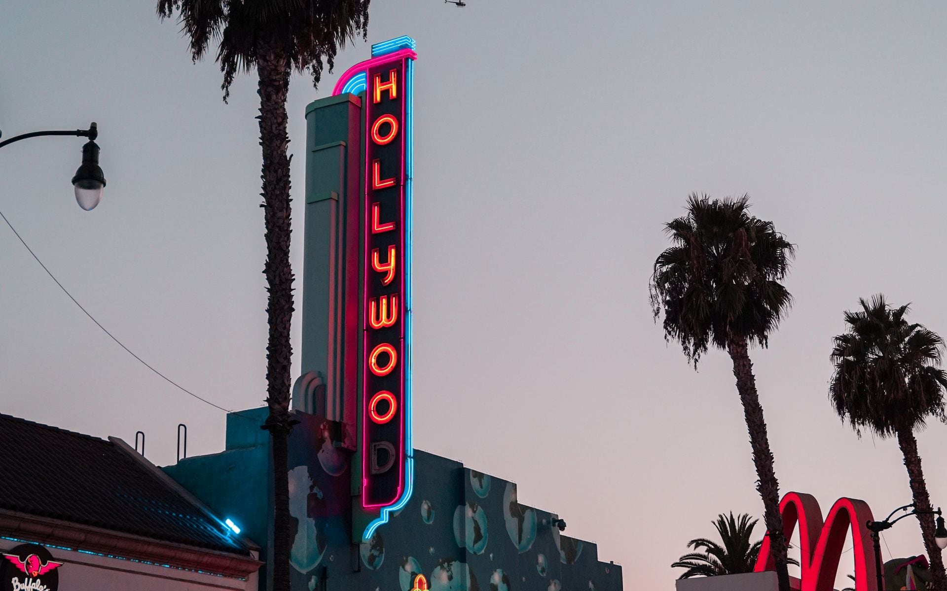 Hollywood in California