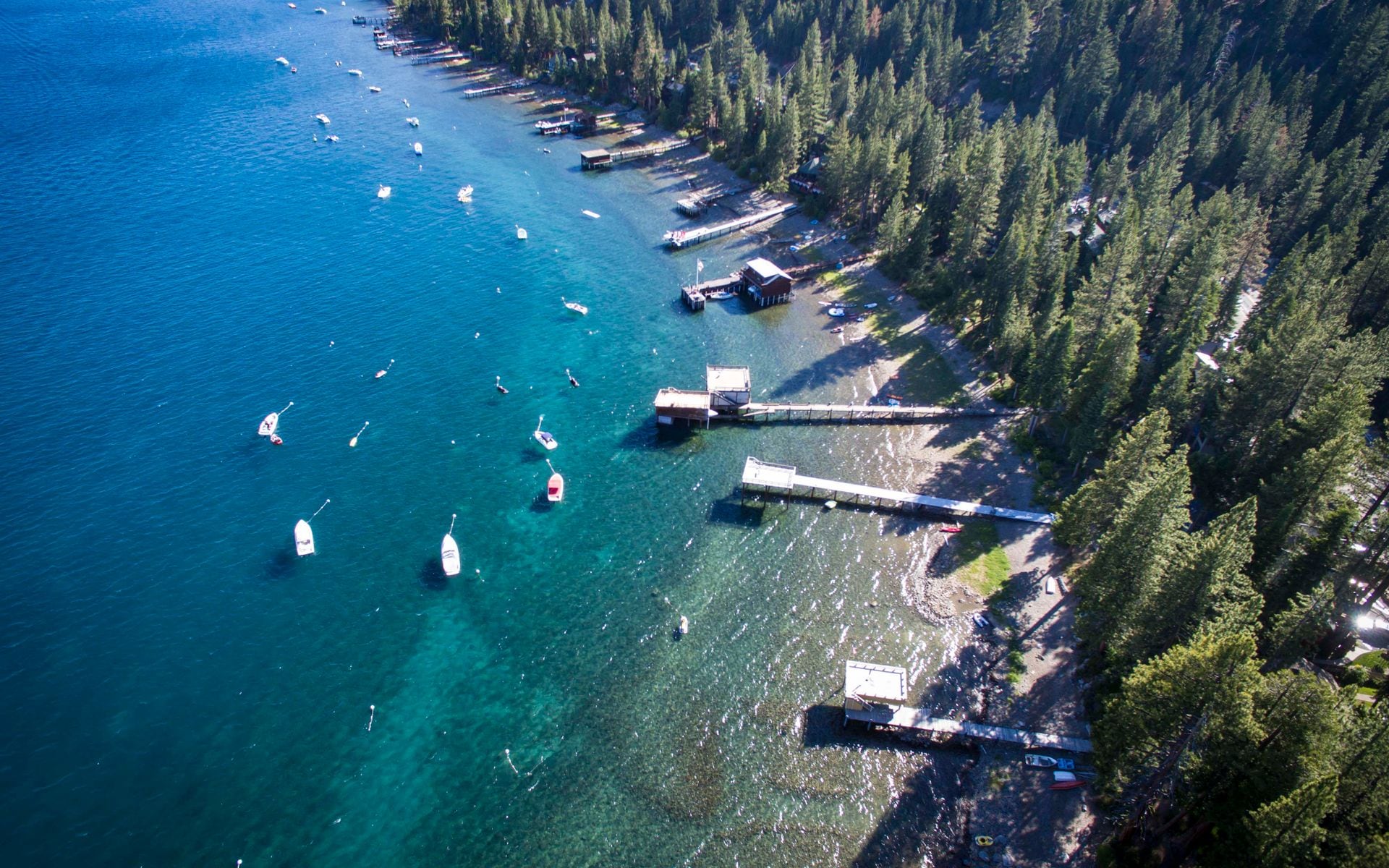 Lake Tahoe in California