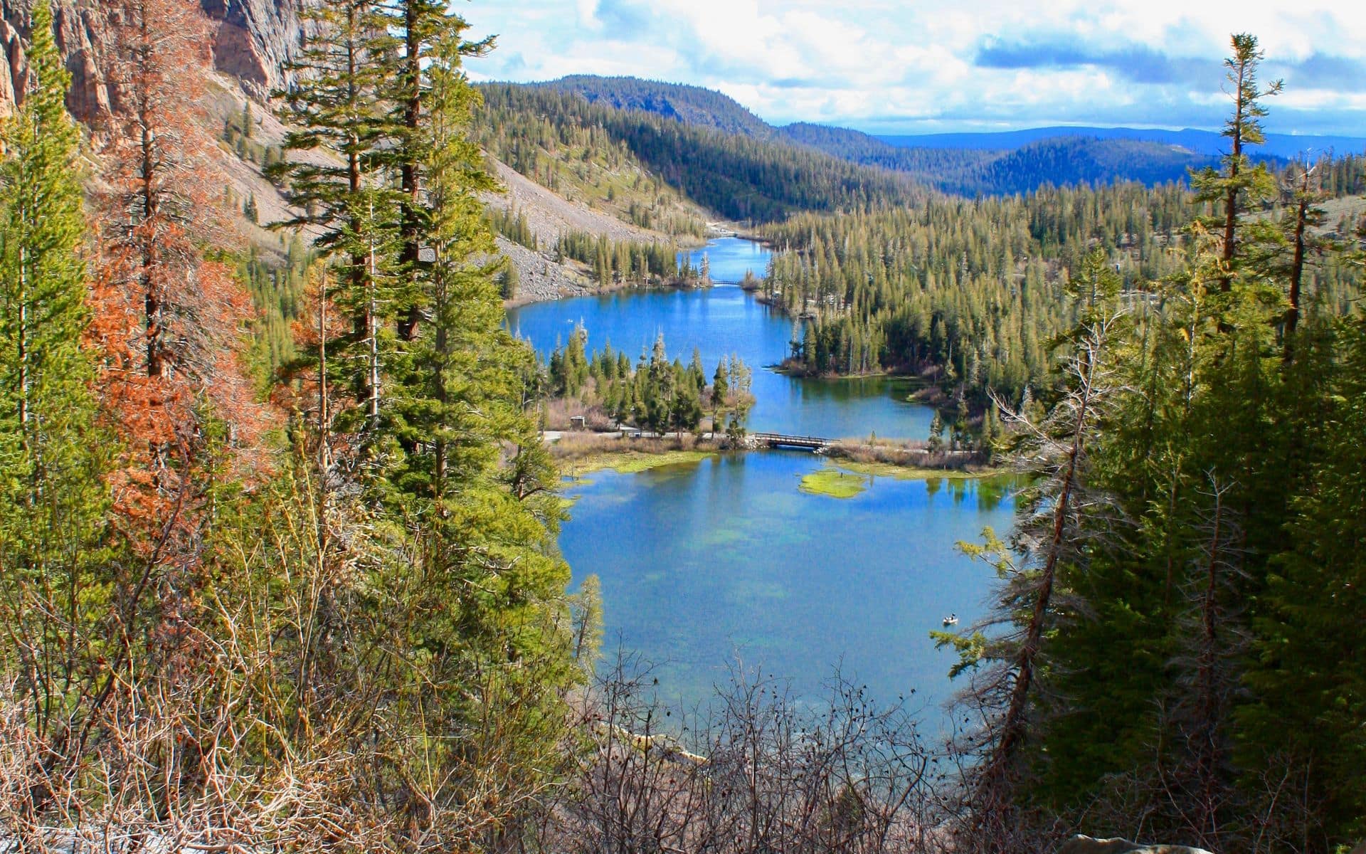 Mammoth Lakes in California