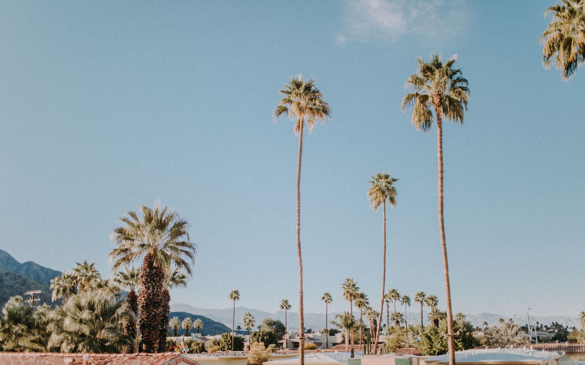 Palm Springs in California